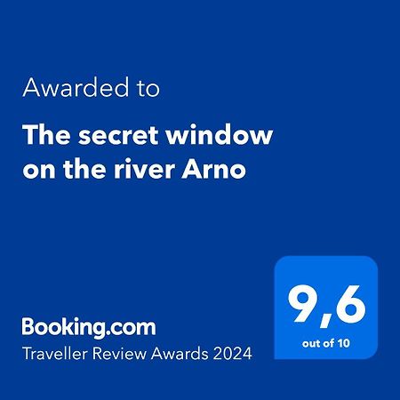 The Secret Window On The River Arno Florence Exterior photo